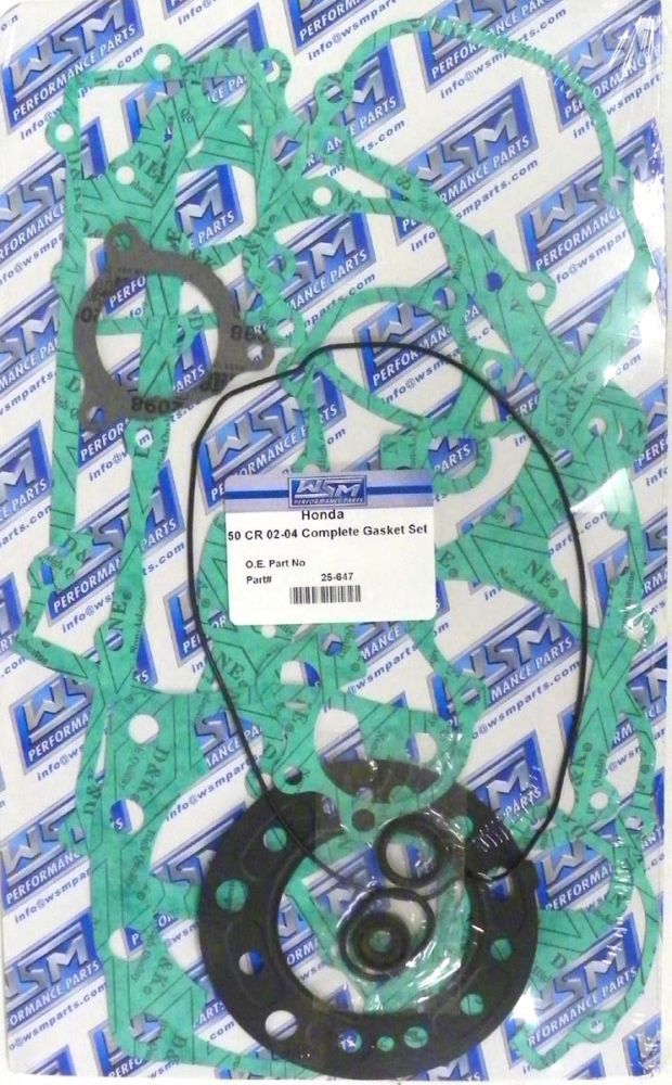 Load image into Gallery viewer, WSM Complete Gasket Kit For Honda 250 CR 02-04 25-647

