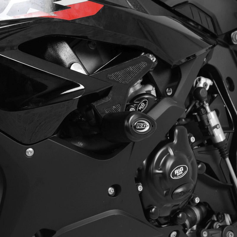 Load image into Gallery viewer, R&amp;G Racing Black Aero Style Crash Protection Bobbins For 2023-2024 BMW M1000R
