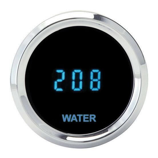 Load image into Gallery viewer, Dakota Digital Universal Solarix Water Temperature Gauge Blue Display SLX-04-1
