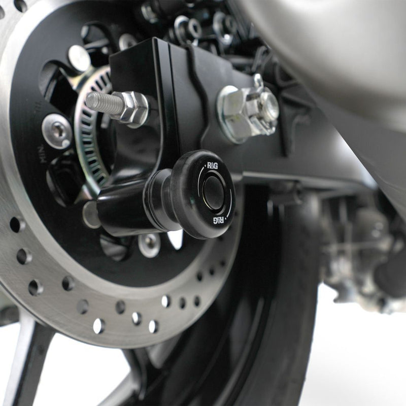 Load image into Gallery viewer, R&amp;G Racing Black Cotton Reels Offset For 2024-2025 Kawasaki Eliminator 500
