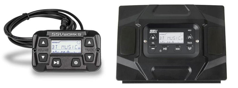 Load image into Gallery viewer, SSV Works MRB3S Media Controller With Dash Mount Panel Kit
