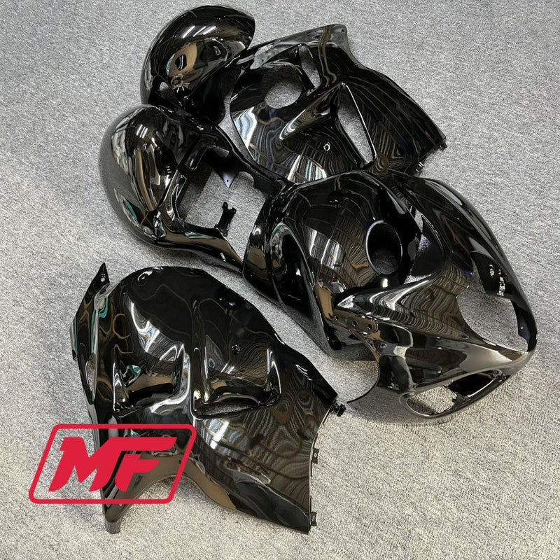 Load image into Gallery viewer, Monster Fairings Full Kit Suzuki GSXR1000 17-22 Gloss Black + Windshield + Gas Tank Cover
