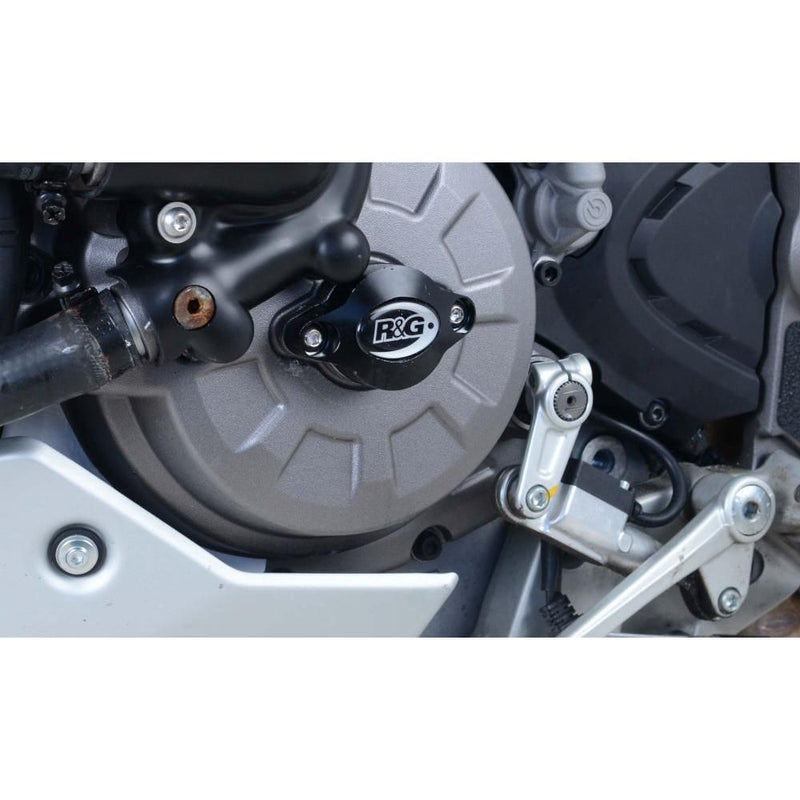 Load image into Gallery viewer, R&amp;G Racing Black Engine Case Sliders ECS0127BK
