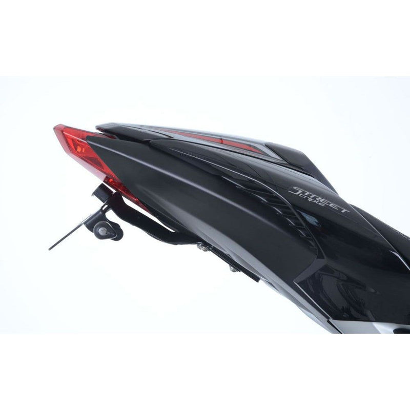 Load image into Gallery viewer, R&amp;G Racing Black Tail Tidy License Plate Holder For 2013-2016 Triumph Daytona 675 ABS
