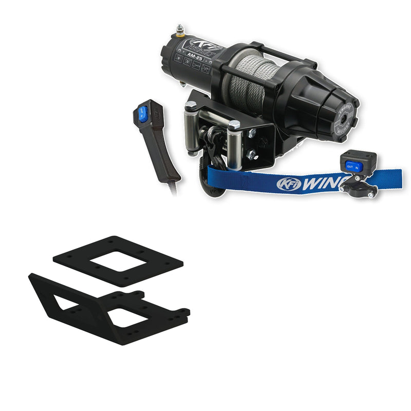 Load image into Gallery viewer, KFI Winch Kit For Yamaha Kodiak 450 4x4 2018-2024
