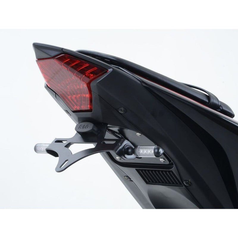 Load image into Gallery viewer, R&amp;G Racing Black Tail Tidy License Plate Holder For 2018-2024 Yamaha MT-03
