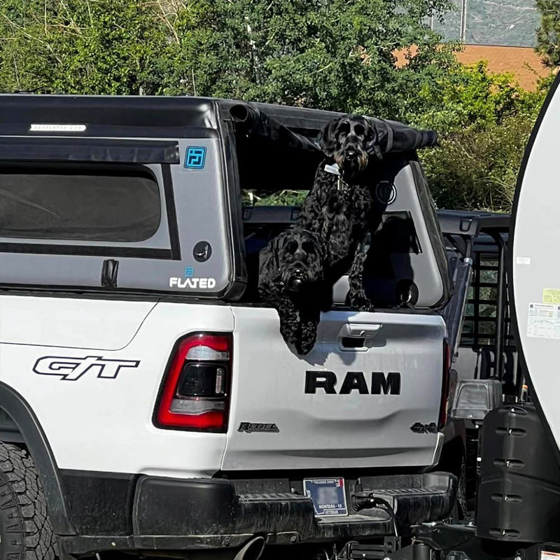 Load image into Gallery viewer, FREE ELECTRIC AIR PUMP with Airtopper Inflatable Truck Topper fits Full-size 5-1/2 Foot Pickup Short Bed
