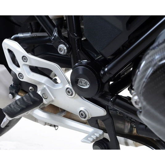 R&G Racing Black Frame Plug Kit For 2015-2018 BMW R1200R ABS