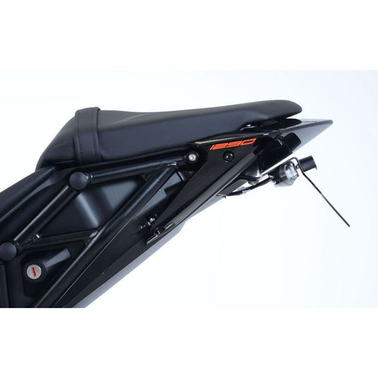 R&G Racing Black Tail Tidy License Plate Holder For 2017-2019 KTM 1290 Super Duke R