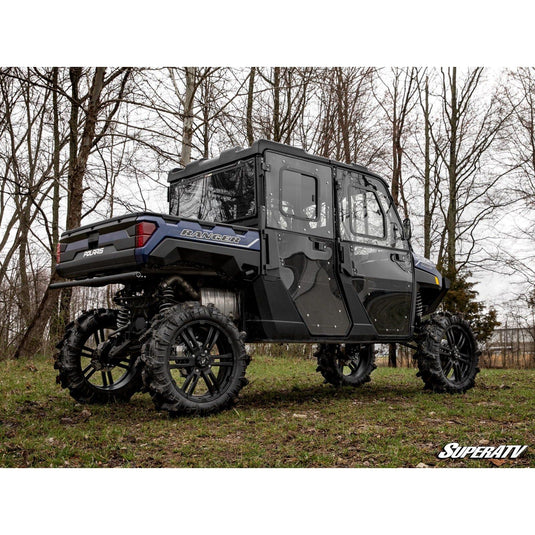 SuperATV Polaris Ranger XP 1000 Crew Convertible Cab Enclosure Doors DOOR-P-RAN1K4-001-72