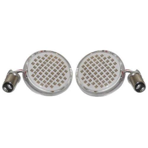 Load image into Gallery viewer, Letric Lighting Deluxe Bullet Style Turn Signal Inserts Amber 1157
