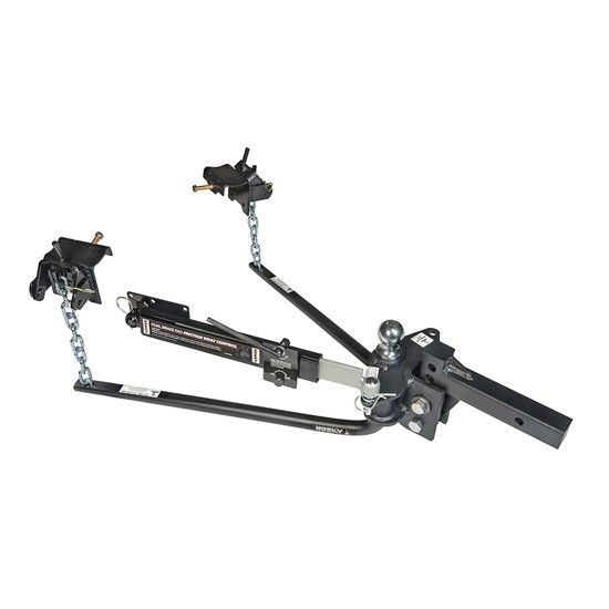Husky Round Bar Weight Distribution Kit - 1,400 lbs Tongue Weight - 14,000 lbs. Tow Capacity