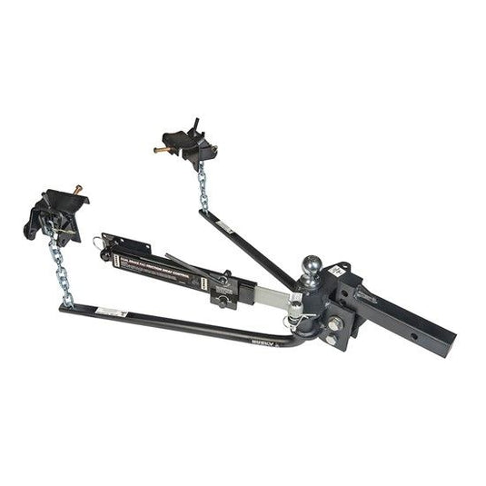 Husky Round Bar Weight Distribution Kit - 1,400 lbs Tongue Weight - 14,000 lbs. Tow Capacity