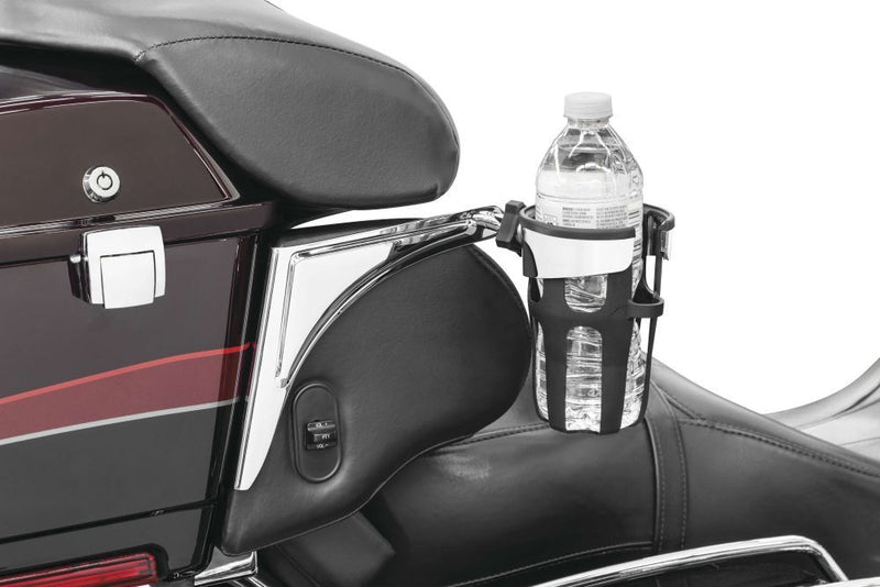 Load image into Gallery viewer, Kuryakyn Chrome Passenger Reflex Drink Holder 6488
