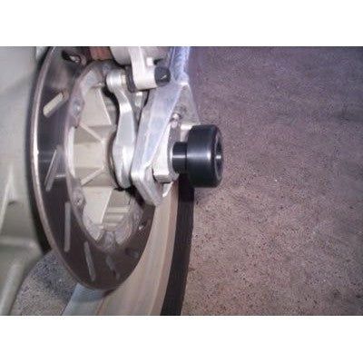 Load image into Gallery viewer, R&amp;G Racing Black Swingarm Protectors For 2001-2005 Honda VTR1000 SP-1 SP0006BK
