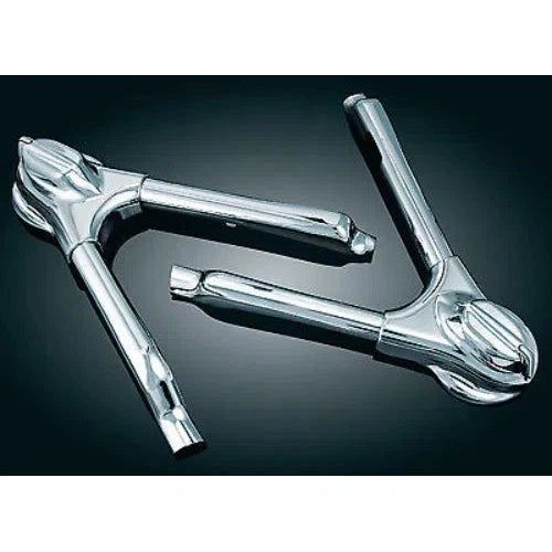 Harley-Davidson FLSTF Softail Fat Boy 2008-2013Swingarm Covers Chrome Kuryakyn