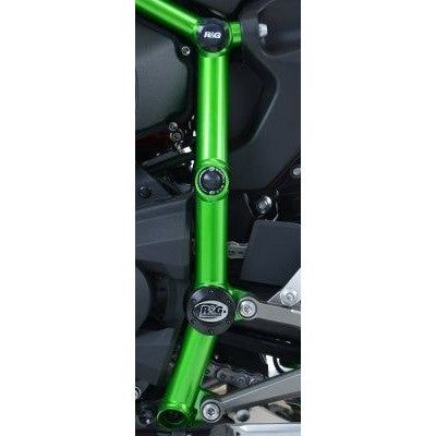 Load image into Gallery viewer, R&amp;G Racing Black Frame Plug Kit For 2015-2020 Kawasaki Ninja H2 ZX1000
