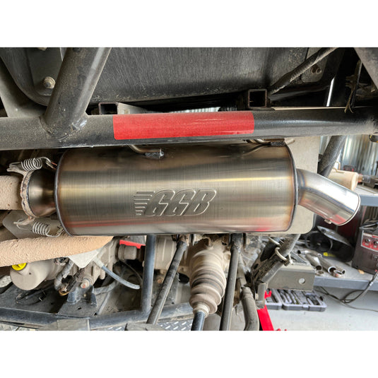 GGB Exhaust Quiet Trail Muffler For 2015-2019 Arctic Cat Wildcat X 1000