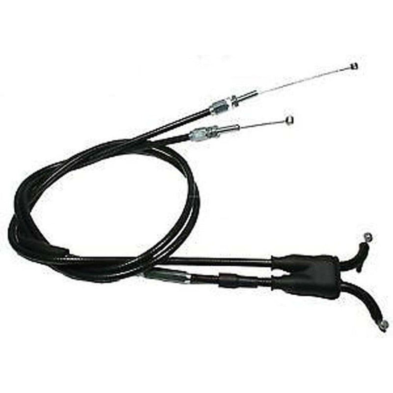 Load image into Gallery viewer, WSM Throttle Cable Pull-Push for Kawasaki / Suzuki 400 KLX / DRZ 00-07
