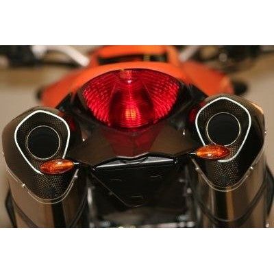 R&G Racing Black Tail Tidy License Plate Holder For 2005-2011 KTM 990 Super Duke