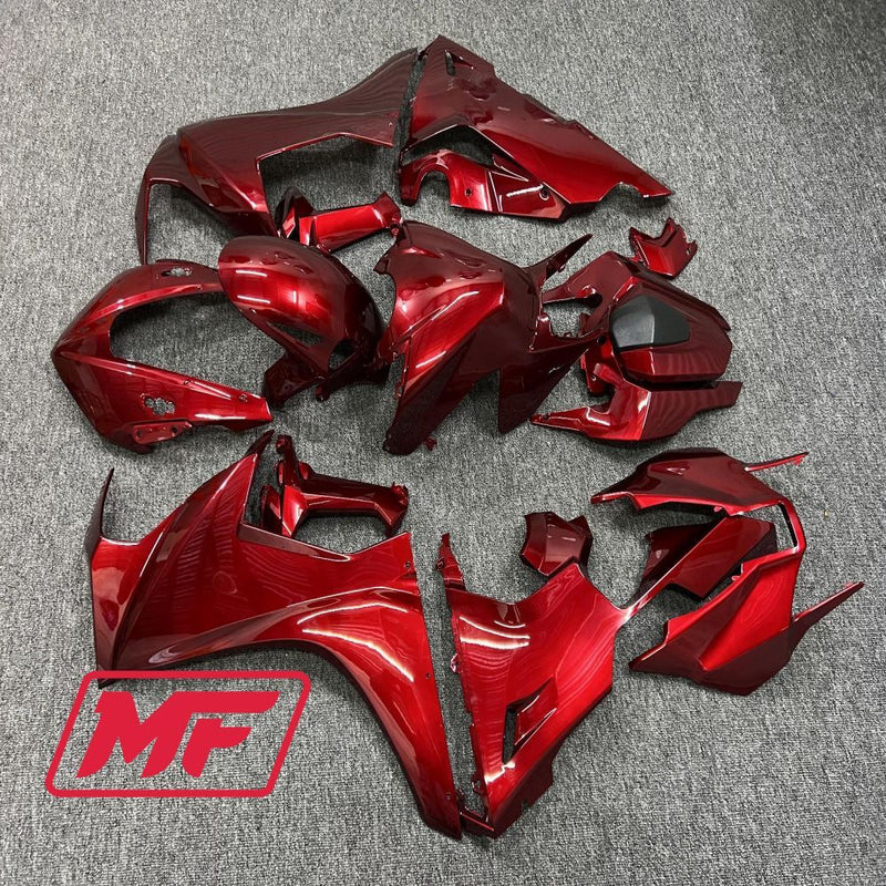Load image into Gallery viewer, Monster Fairings Full Kit Honda CBR1000RR 17-19 Gloss Red + Windshield + Gas Tank Cover
