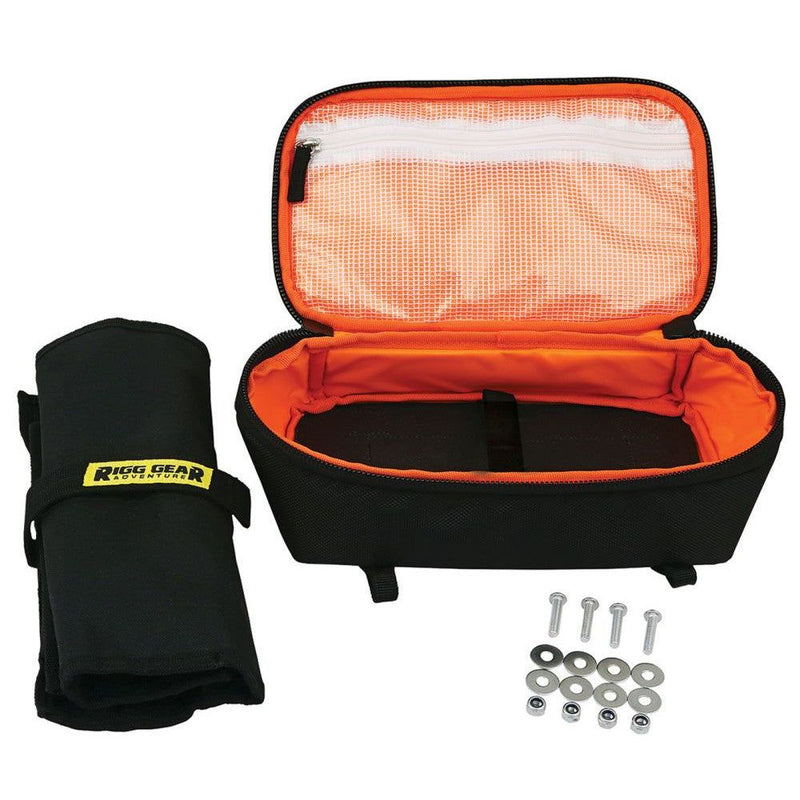 Load image into Gallery viewer, Nelson Rigg Rear Fender Bag With Tool Bag Black
