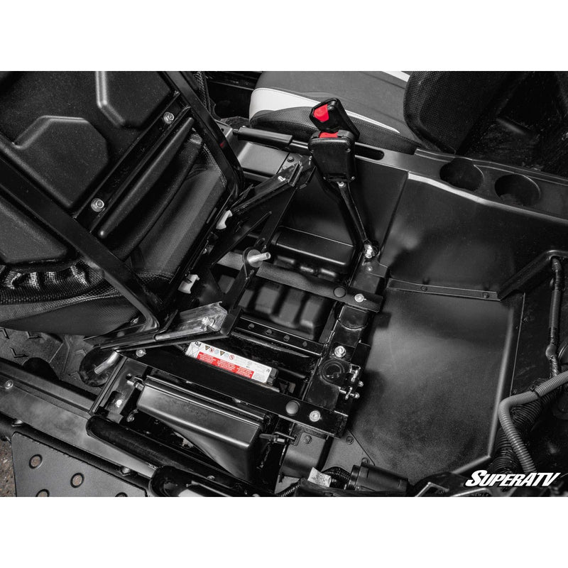Load image into Gallery viewer, SuperATV Kawasaki Teryx KRX 1000 Flip-Up Seat Base FSK-K-KRX-01
