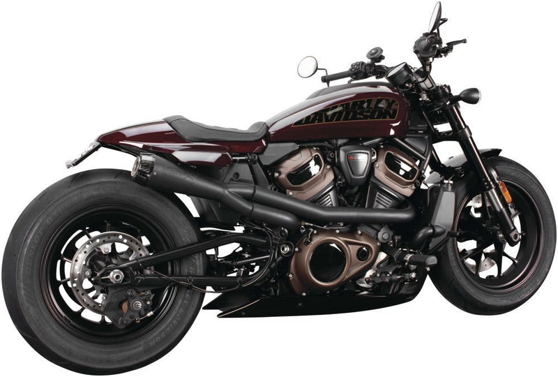 Load image into Gallery viewer, Two Brothers Racing 2-Into-1 Comp-S Exhaust Black For Harley-Davidson Sportster S 2021-2022
