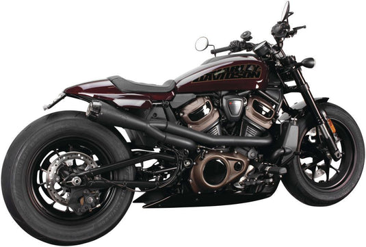 Two Brothers Racing 2-Into-1 Comp-S Exhaust Black For Harley-Davidson Sportster S 2021-2022
