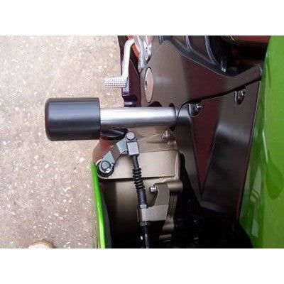 Load image into Gallery viewer, R&amp;G Racing Black Classic Style Crash Protectors For 2000-2001 Kawasaki Ninja ZX12R ZX1200A
