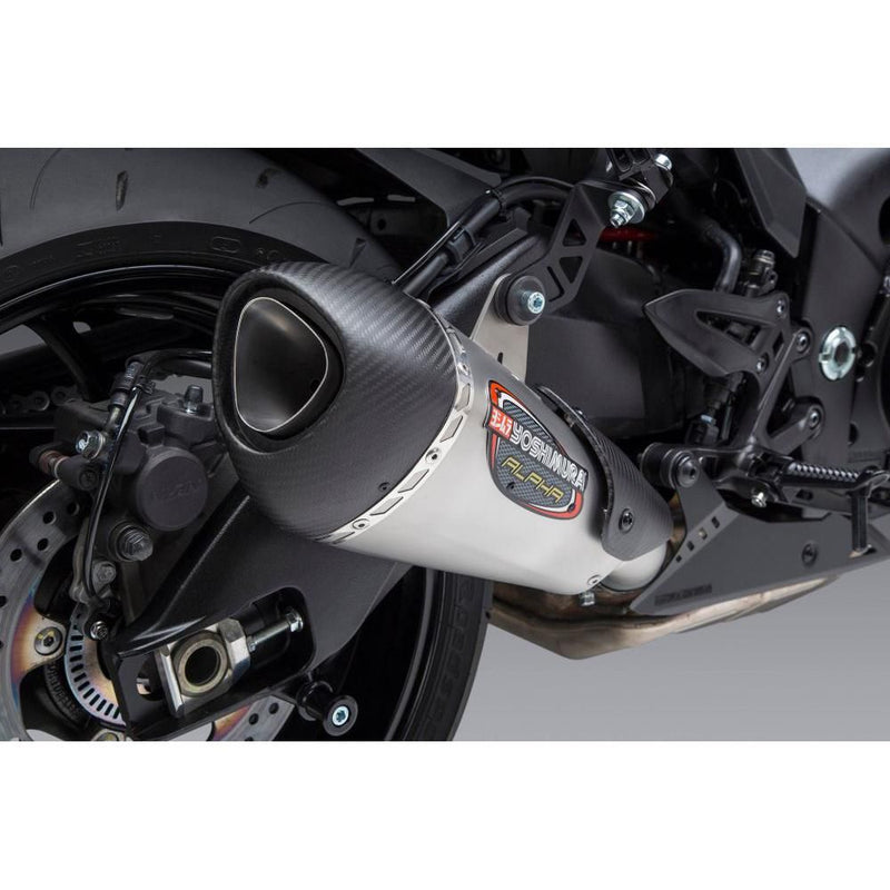 Load image into Gallery viewer, Yoshimura Street Exhaust Slip-on Alpha T Carbon Fiber - 11500BP520
