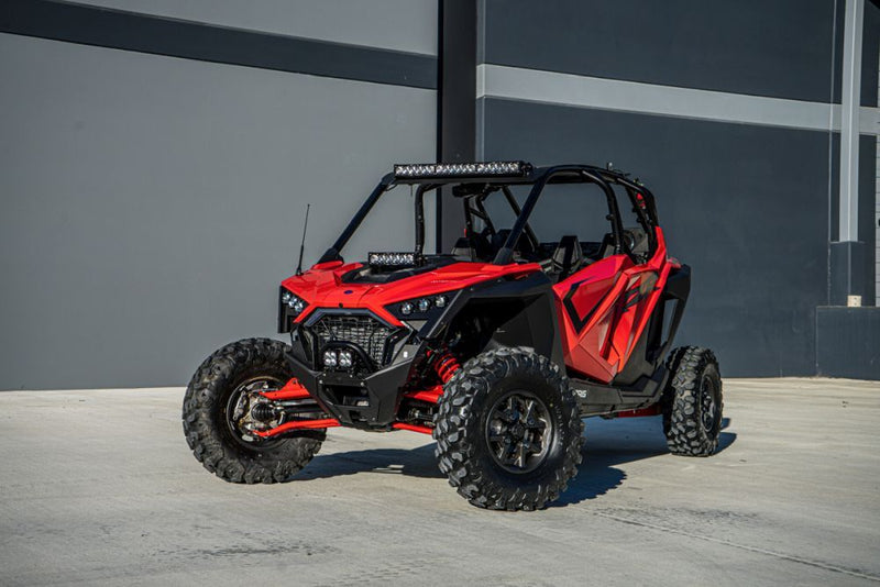 Load image into Gallery viewer, Baja Designs Lower Bumper LED Light Kit Squadron Sport Series Driving/Combo Pattern Baja Amber Lens For Polaris RZR Pro XP 2020-2022 447170
