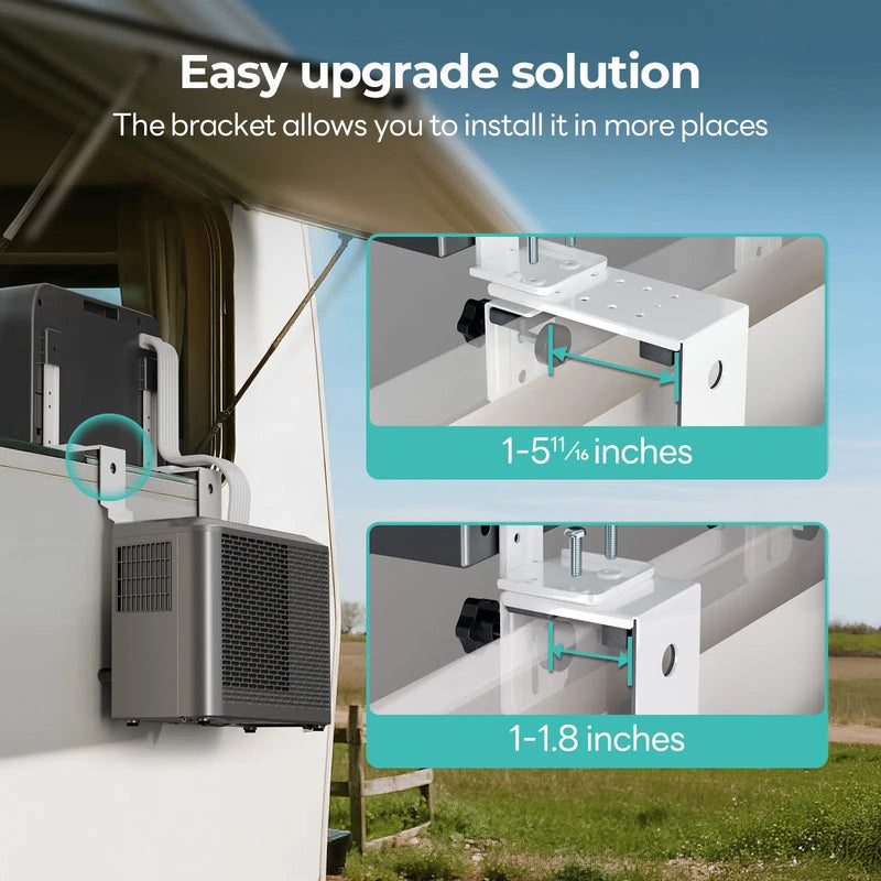 Load image into Gallery viewer, Fogatti InstaCool Go Portable Window Air Conditioner, 6500 BTU Mini Split, U Shaped
