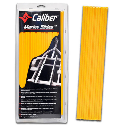Caliber Marine Slides 3 Inch X 15 Inch Yellow - 10  Pack  23013