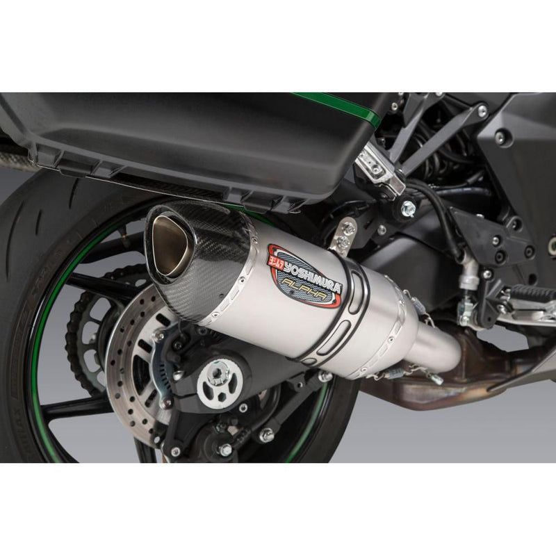 Load image into Gallery viewer, Yoshimura Street Exhaust Slip-on Alpha Stainless - 14161BP520
