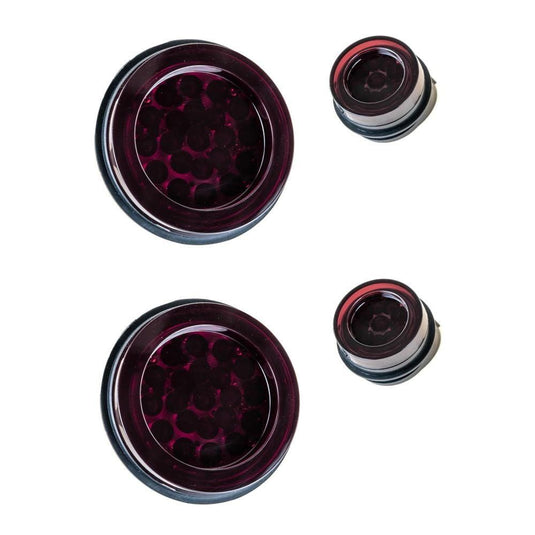 RJWC Mud Edition Dual Slip On Exhaust With Front/Rear Lights For Can Am Renegade XMR