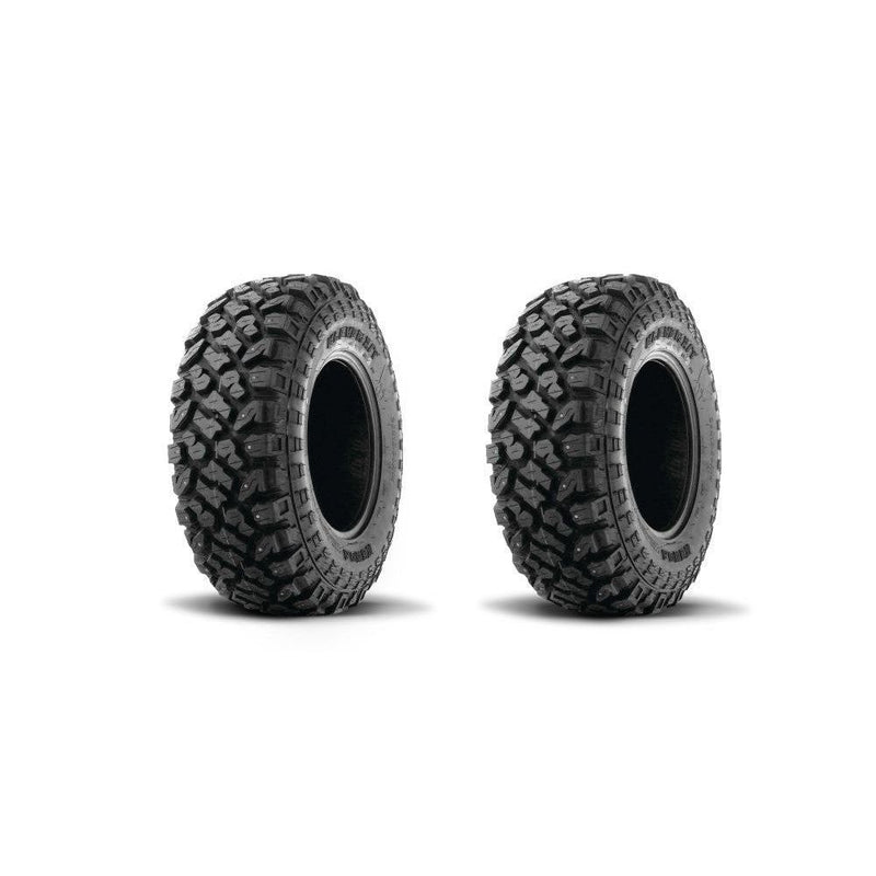 Load image into Gallery viewer, Kenda Set of Two K3204R Klever XT Front Radial Tires (8 Ply) [27x9R-14]
