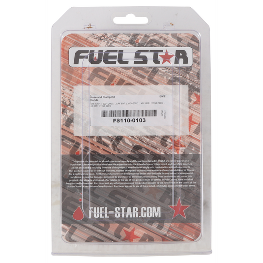 Fuel Star Honda CRF100F CRF 100F 2004-2007 Fuel Tap Hose & Clamp Kit