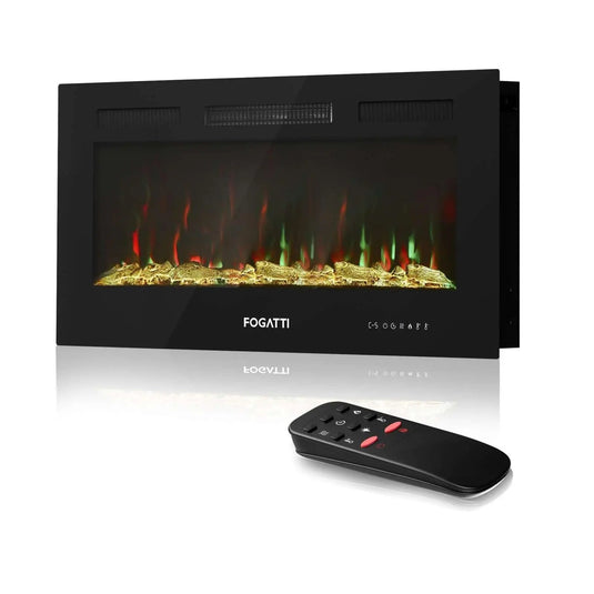 Fogatti 36 Inches RV Electric Fireplace