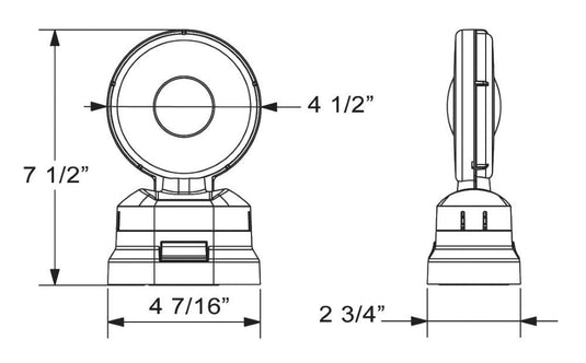 Wireless LED Magnetic Mount Tow Light Kit