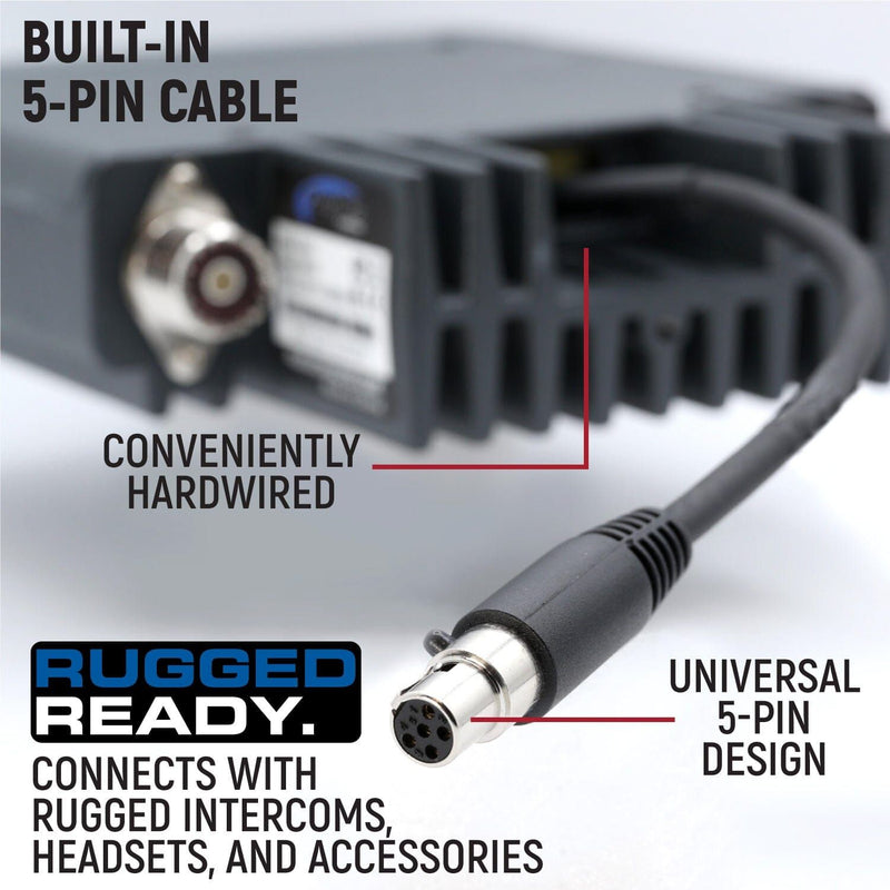 Load image into Gallery viewer, Rugged Radios Toyota Tacoma, 4Runner, Lexus Two-Way GMRS Mobile Radio Kit
