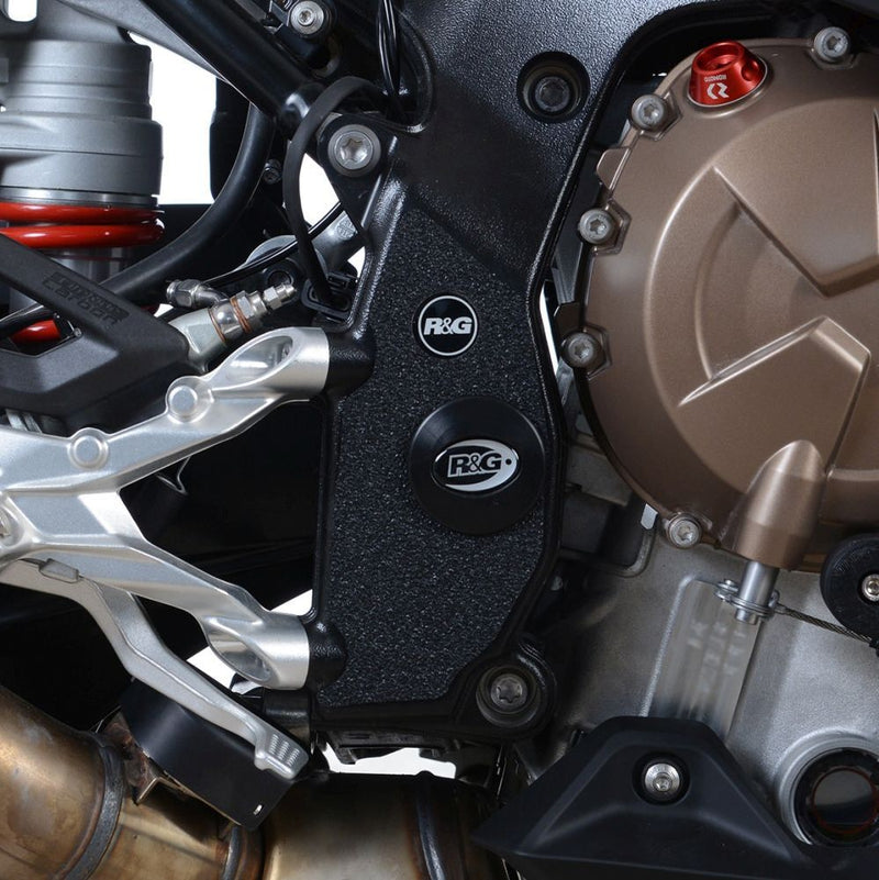 Load image into Gallery viewer, R&amp;G Racing Black Boot Guard Kit For 2021-2024 BMW S1000R Sport
