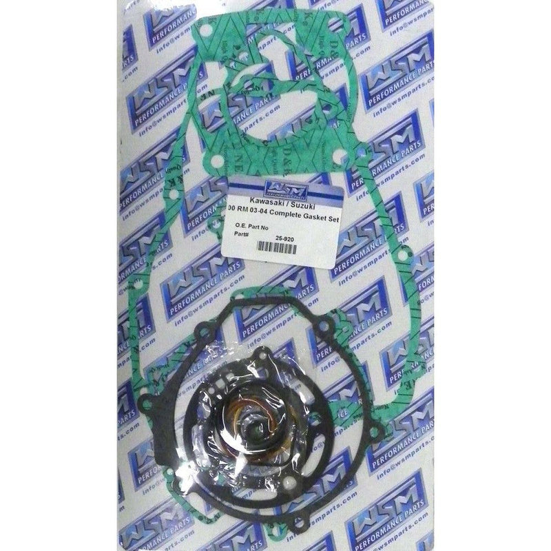 Load image into Gallery viewer, WSM Complete Gasket Kit For Kawasaki / Suzuki 100 KX / RM 98-05 25-920
