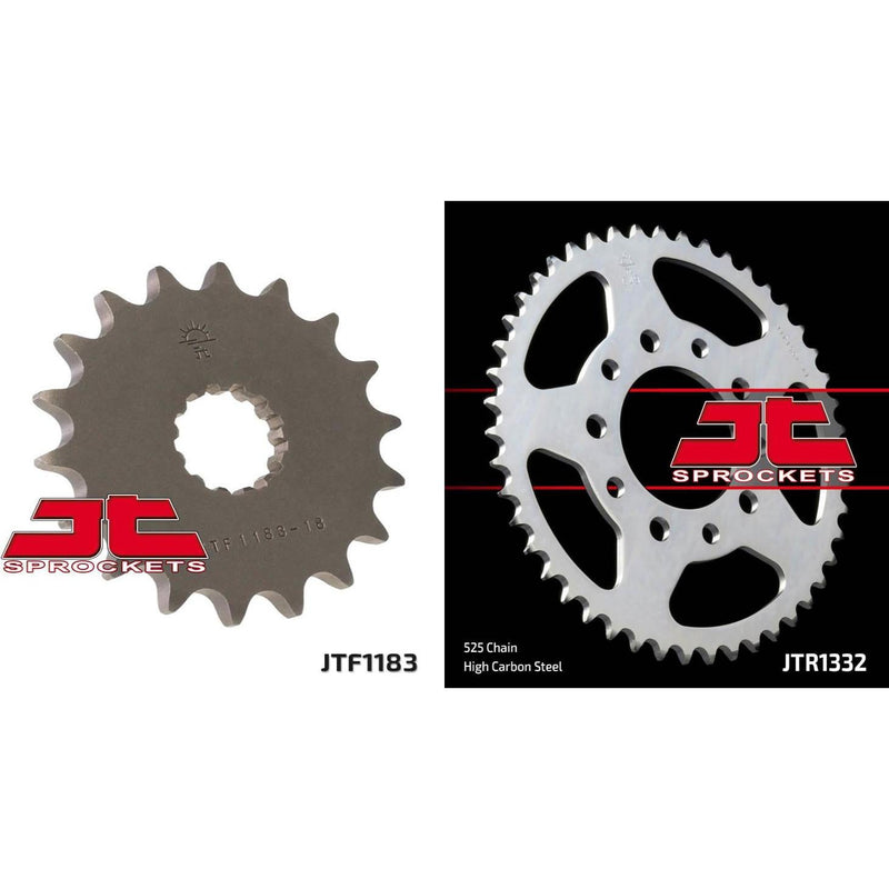 Load image into Gallery viewer, Front &amp; Rear Sprocket Kit for TRIUMPH 800 America 03-06 JT Sprockets
