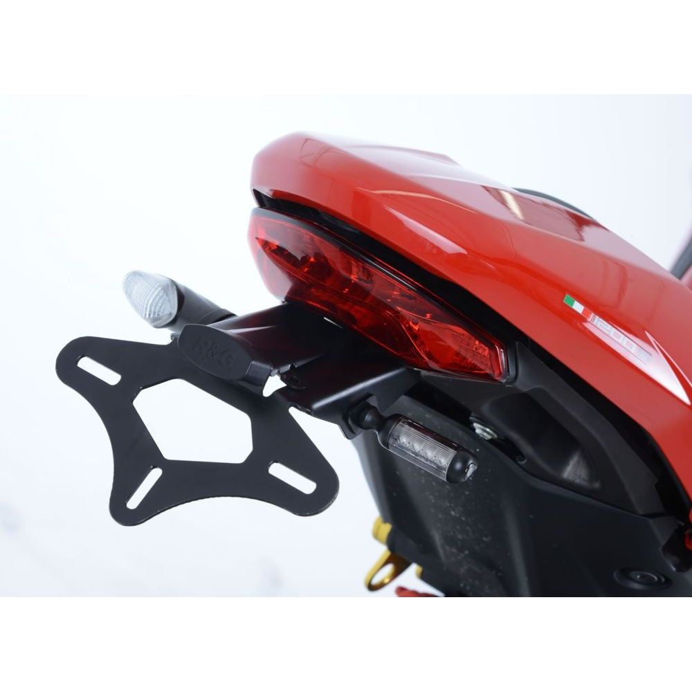 R&G Racing Black Tail Tidy License Plate Holder For 2014-2016 Ducati Monster 1200 S