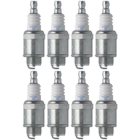 Load image into Gallery viewer, Set of 8 NGK Standard Spark Plugs for Kawasaki MULE 2500 2005-1993 Engine 620cc
