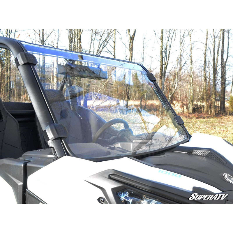 Load image into Gallery viewer, SuperATV Can-Am Maverick Trail Full Windshield Scratch Resistant Polycarbonate - Clear WS-CA-T-70
