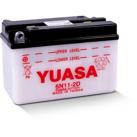 Yuasa Conventional 6N11-2D 6 Volt Battery YUAM26112